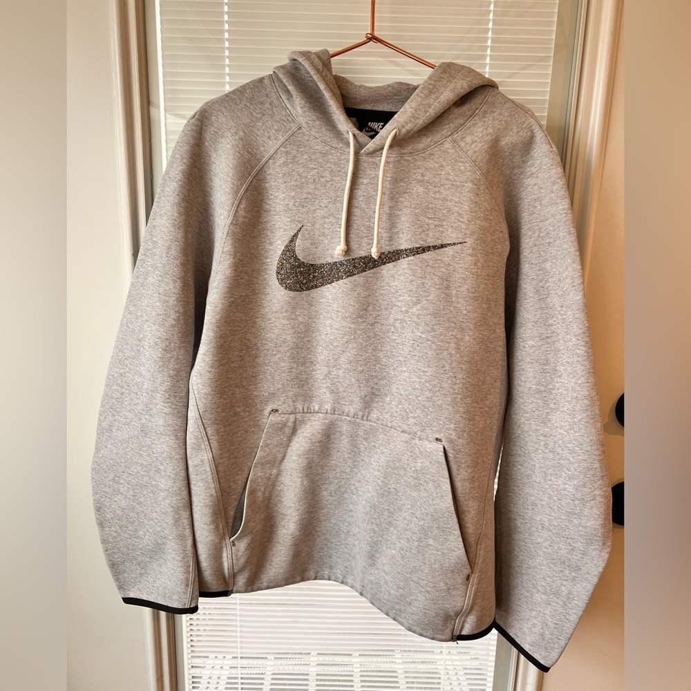 Nike 50 Sustainable Materials Pullover Hoodie Space Hippie Tech Womens Size M